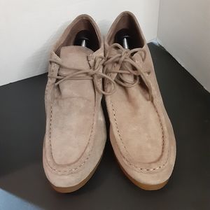 Lauren Ralph Lauren Shoes Womens 11 Brown Suede Denver Wedge Boot 1838